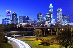 North Carolina - Charlotte Skyline